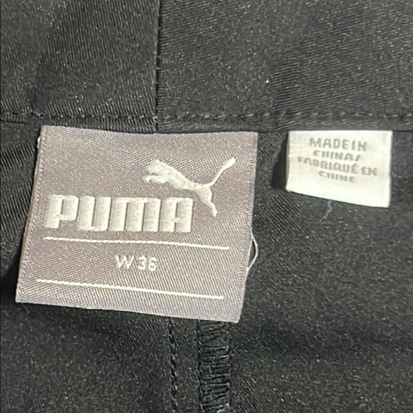 Puma Men's Black Activewear Shorts sz 36 - Picture 2 of 9